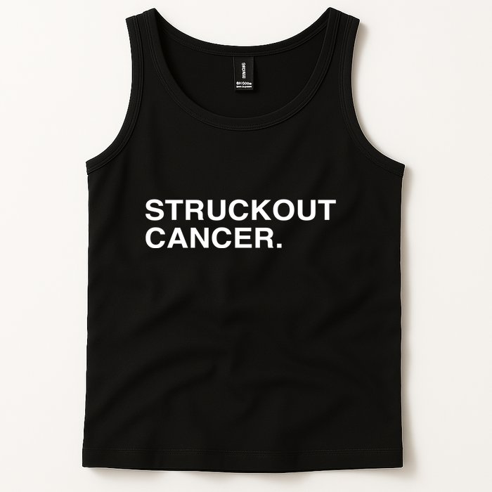 Struckout Cancer Tank Top