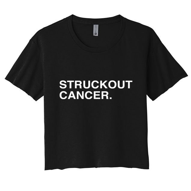 Struckout Cancer Crop Top