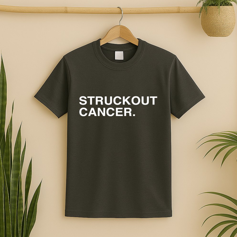 Struckout Cancer T-Shirt