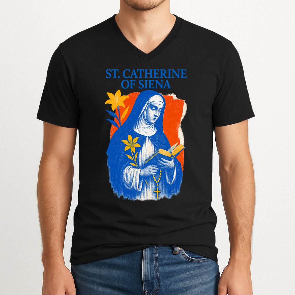 St. Catherine V-Neck T-Shirt