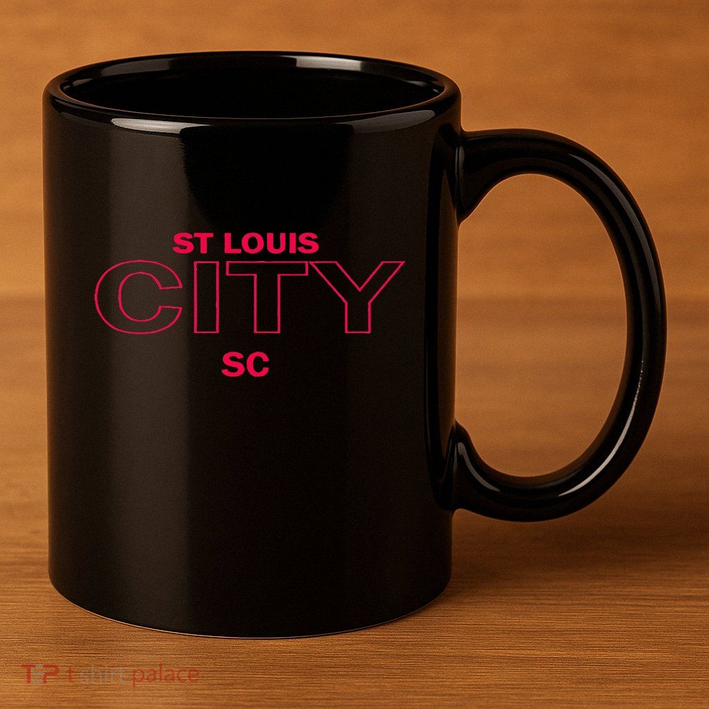 Stl City 11oz C Handle Ceramic Mug