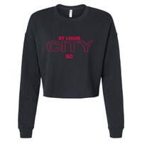Stl City Cropped Pullover Crew