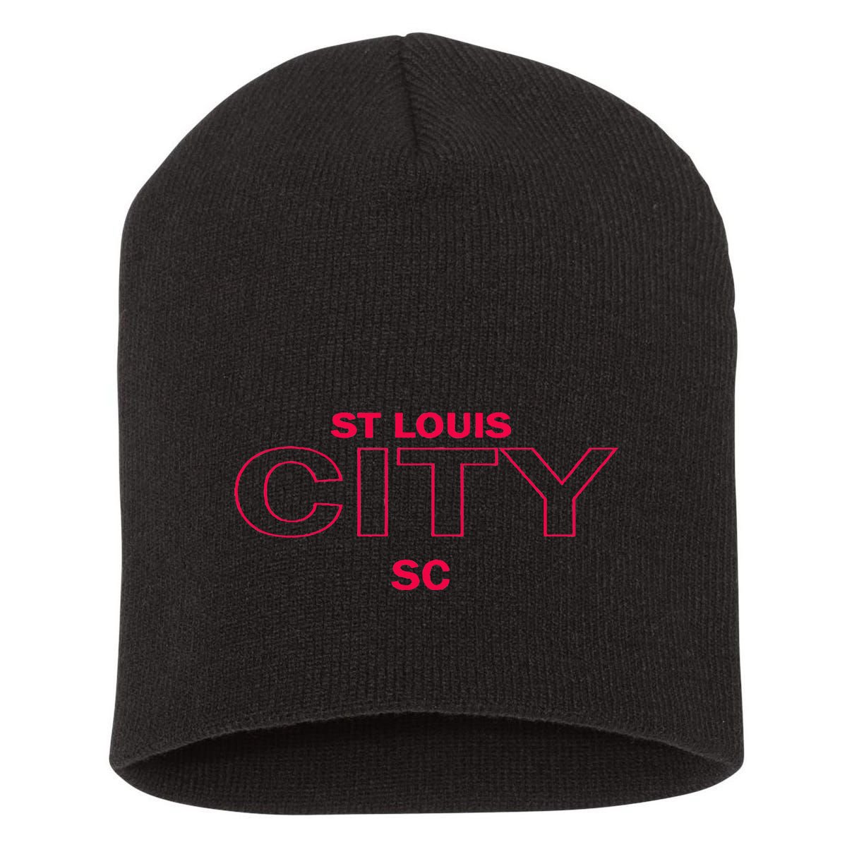 Stl City Short Acrylic Beanie