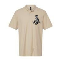 Skeleton Cat Skull Kitty Cute Cat Goth Halloween Softstyle Adult Sport Polo