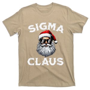 Sigma Claus Santa Funny Christmas Rizz Male The Rizzler Meme T-Shirt