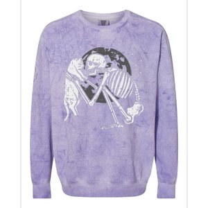 Skeleton Cat Skull Kitty Cute Goth Halloween Colorblast Crewneck Sweatshirt