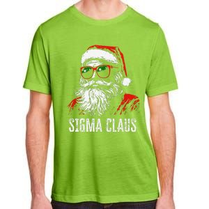 Sigma Claus Santa Funny Christmas Rizz Male The Rizzler Meme Adult ChromaSoft Performance T-Shirt