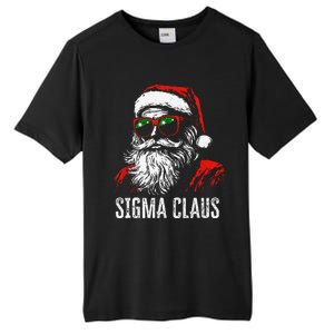 Sigma Claus Santa Funny Christmas Rizz Male The Rizzler Meme Tall Fusion ChromaSoft Performance T-Shirt