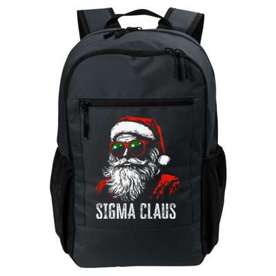 Sigma Claus Santa Funny Christmas Rizz Male The Rizzler Meme Daily Commute Backpack