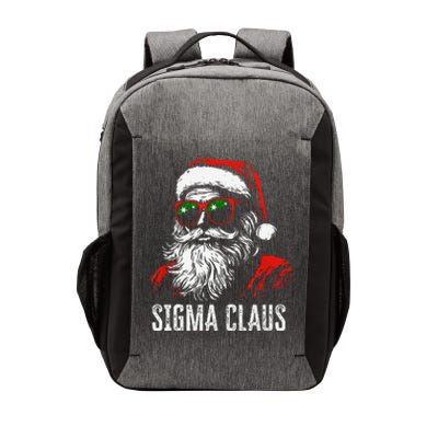 Sigma Claus Santa Funny Christmas Rizz Male The Rizzler Meme Vector Backpack