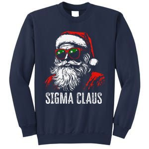 Sigma Claus Santa Funny Christmas Rizz Male The Rizzler Meme Sweatshirt