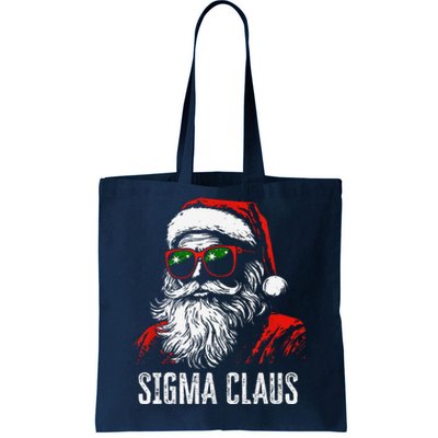 Sigma Claus Santa Funny Christmas Rizz Male The Rizzler Meme Tote Bag