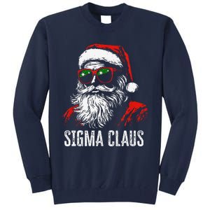 Sigma Claus Santa Funny Christmas Rizz Male The Rizzler Meme Tall Sweatshirt