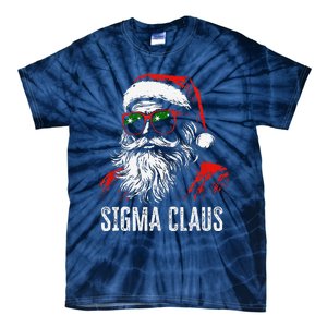 Sigma Claus Santa Funny Christmas Rizz Male The Rizzler Meme Tie-Dye T-Shirt