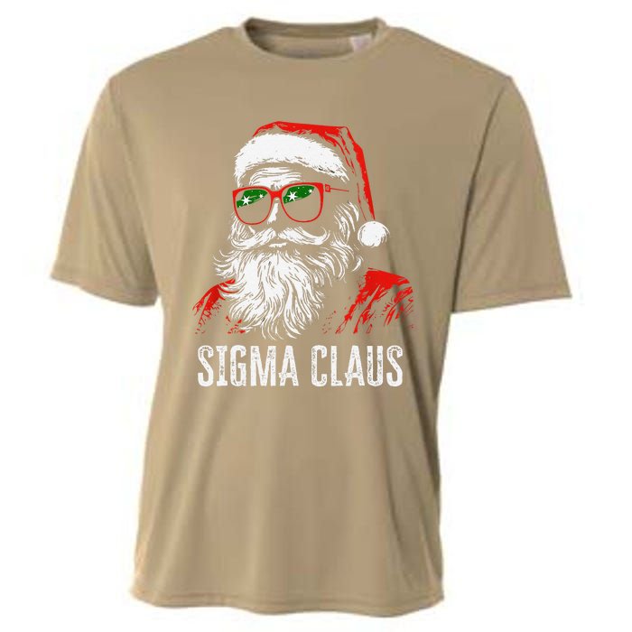 Sigma Claus Santa Funny Christmas Rizz Male The Rizzler Meme Cooling Performance Crew T-Shirt