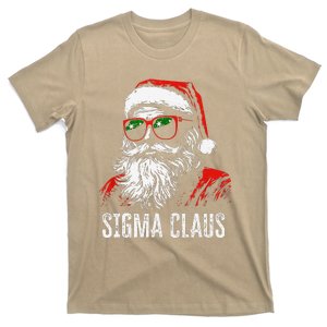 Sigma Claus Santa Funny Christmas Rizz Male The Rizzler Meme T-Shirt