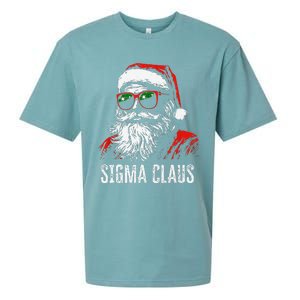 Sigma Claus Santa Funny Christmas Rizz Male The Rizzler Meme Sueded Cloud Jersey T-Shirt