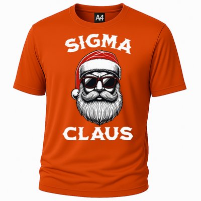 Sigma Claus Santa Funny Christmas Rizz Male The Rizzler Meme Cooling Performance Crew T-Shirt