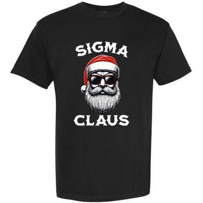 Sigma Claus Santa Funny Christmas Rizz Male The Rizzler Meme Garment-Dyed Heavyweight T-Shirt