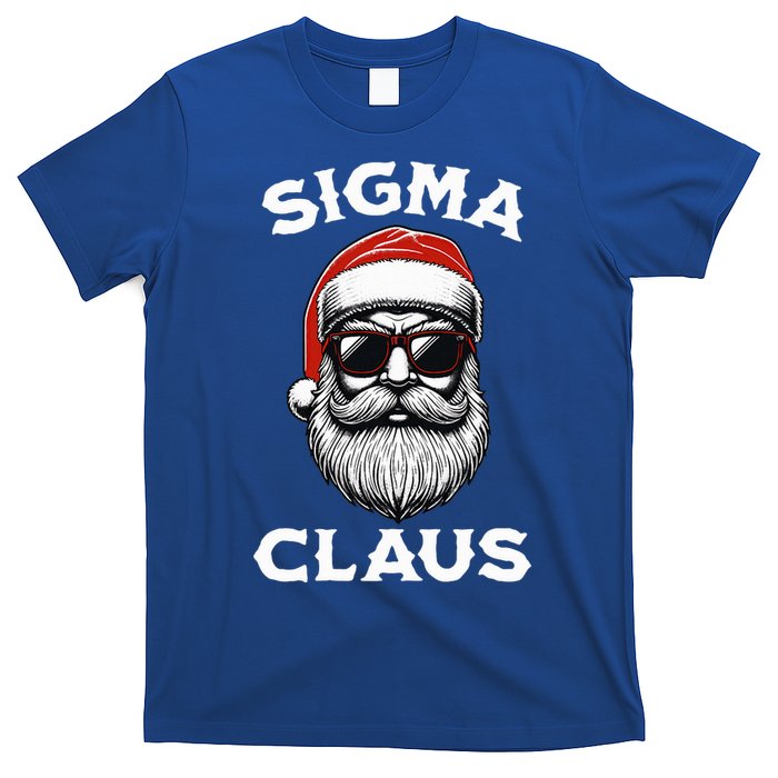 Sigma Claus Santa Funny Christmas Rizz Male The Rizzler Meme T-Shirt