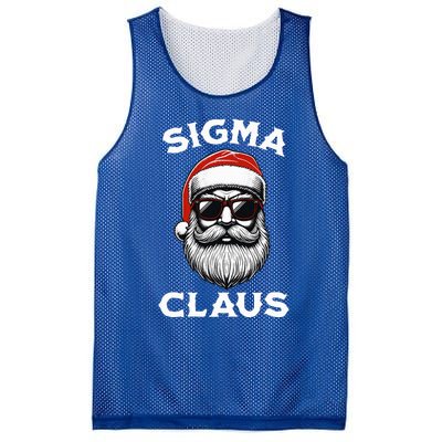 Sigma Claus Santa Funny Christmas Rizz Male The Rizzler Meme Mesh Reversible Basketball Jersey Tank