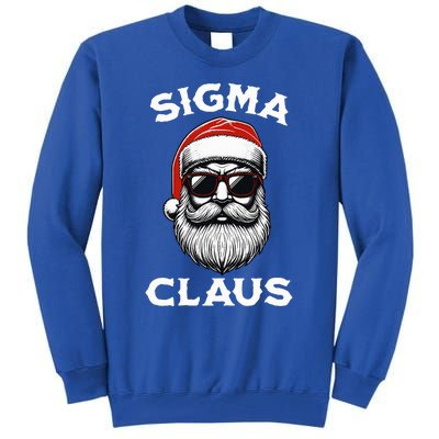 Sigma Claus Santa Funny Christmas Rizz Male The Rizzler Meme Tall Sweatshirt