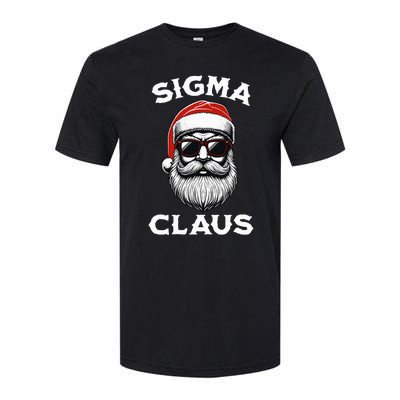 Sigma Claus Santa Funny Christmas Rizz Male The Rizzler Meme Softstyle CVC T-Shirt