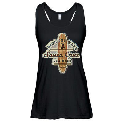 Santa Cruz Surfer Surfboard Vintage Ladies Essential Flowy Tank