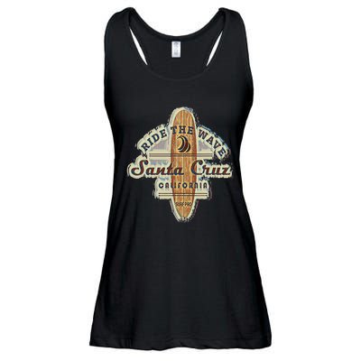 Santa Cruz Surfer Surfboard Vintage Ladies Essential Flowy Tank