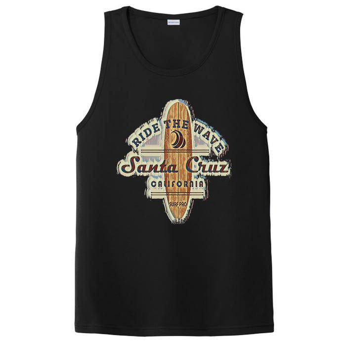 Santa Cruz Surfer Surfboard Vintage PosiCharge Competitor Tank