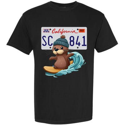 Santa Cruz Sea Otter 841 Gift Garment-Dyed Heavyweight T-Shirt