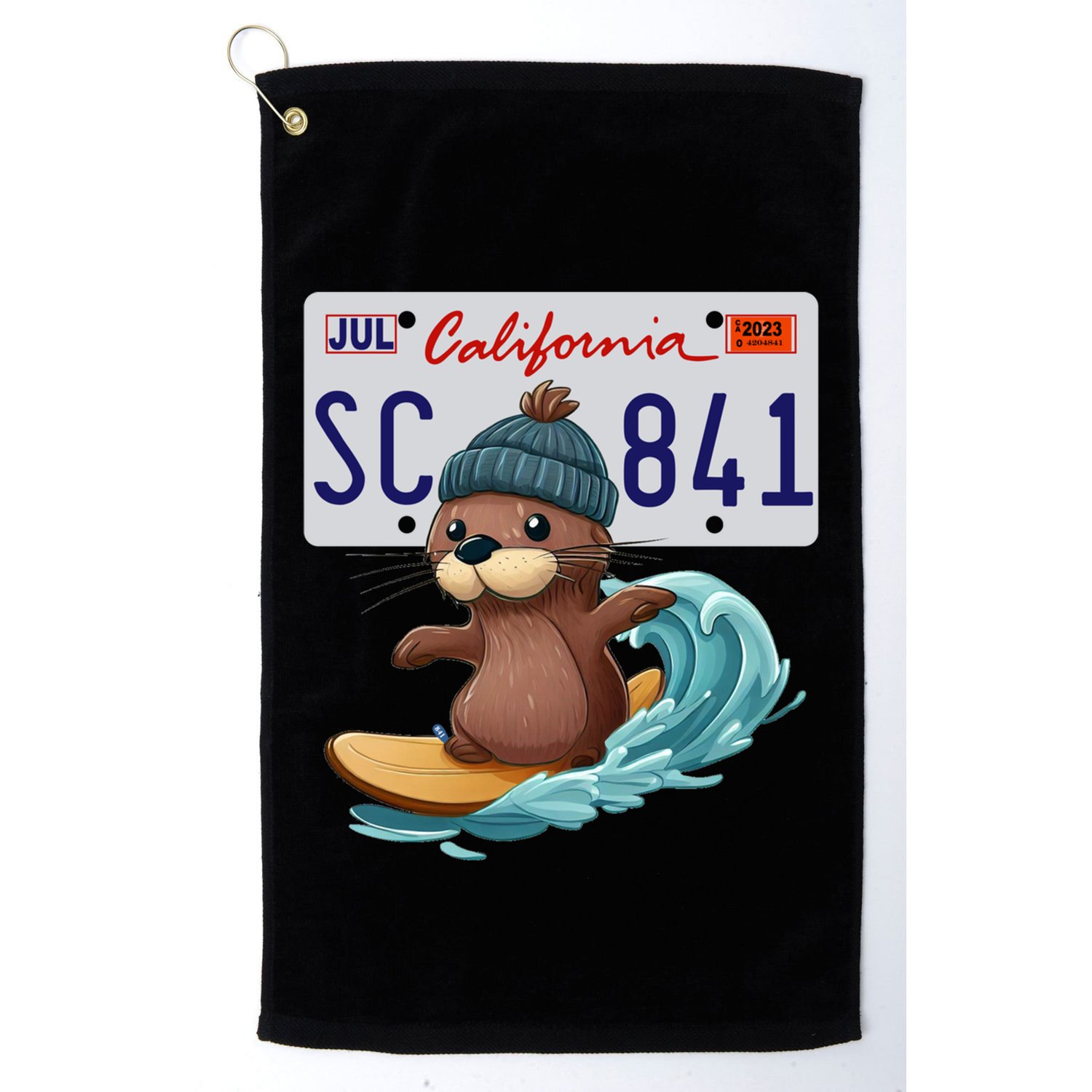 Santa Cruz Sea Otter 841 Gift Golf Towel