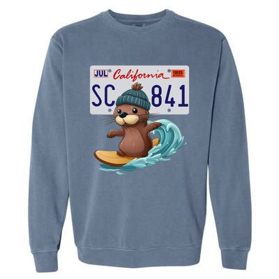 Santa Cruz Sea Otter 841 Gift Garment-Dyed Sweatshirt