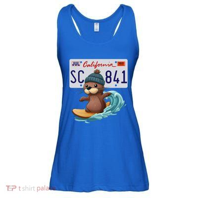Santa Cruz Sea Otter 841 Gift Ladies Essential Flowy Tank