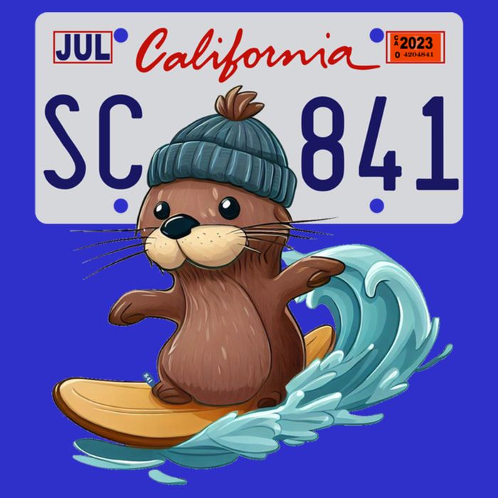 Santa Cruz Sea Otter 841 Gift 16 in Basic Backpack