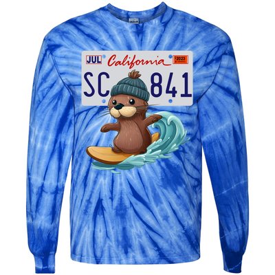 Santa Cruz Sea Otter 841 Gift Tie-Dye Long Sleeve Shirt