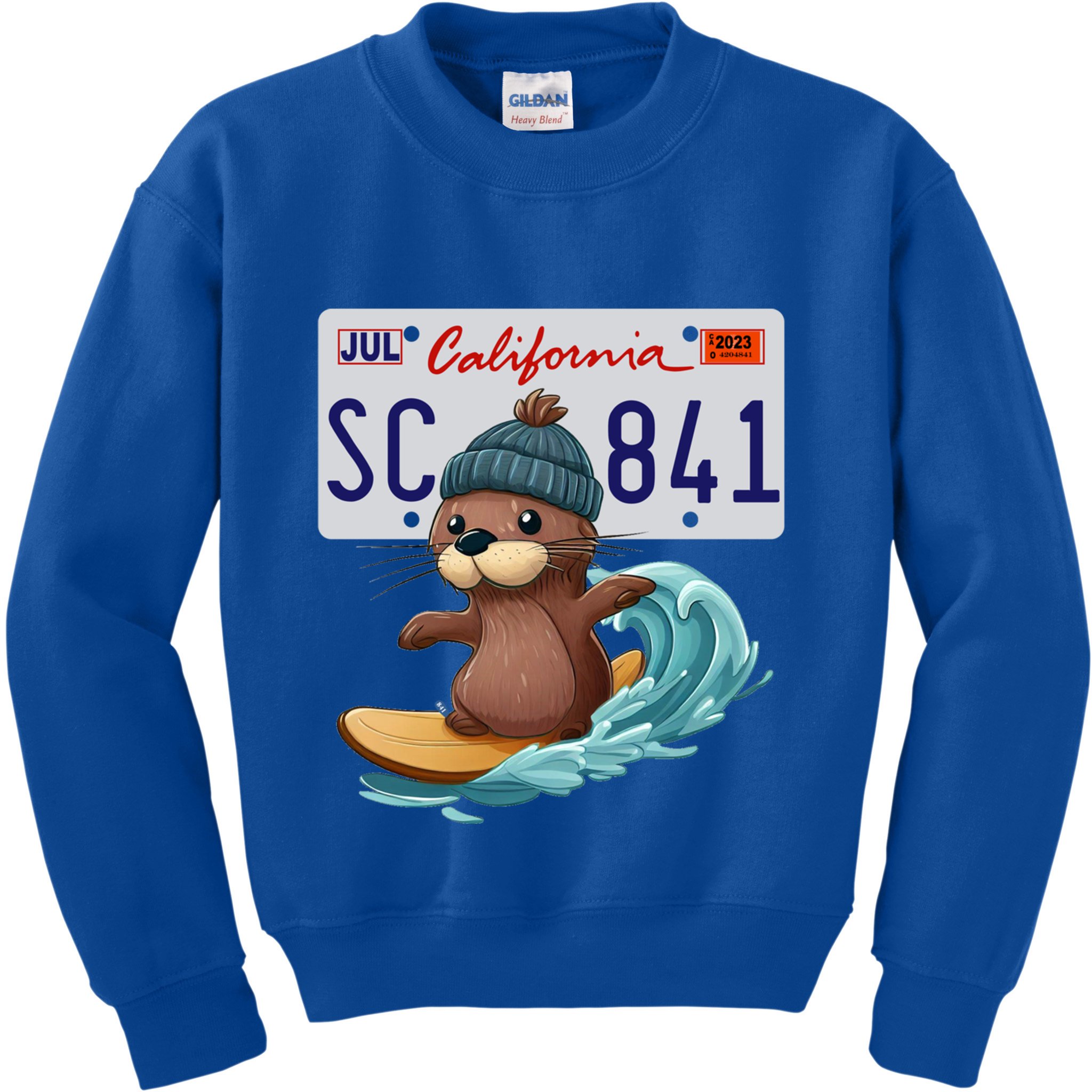Santa Cruz Sea Otter 841 Gift Kids Sweatshirt