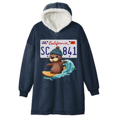 Santa Cruz Sea Otter 841 Gift Hooded Wearable Blanket