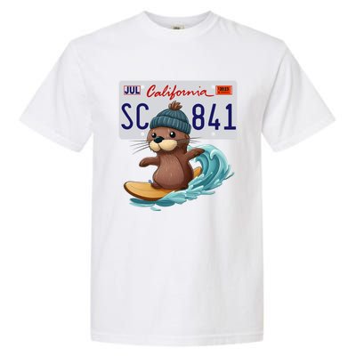 Santa Cruz Sea Otter 841 Gift Garment-Dyed Heavyweight T-Shirt