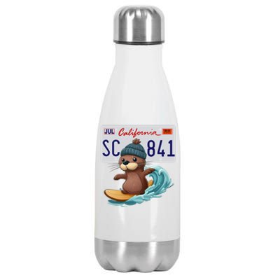 Santa Cruz Sea Otter 841 Gift Stainless Steel Insulated Water Bottle