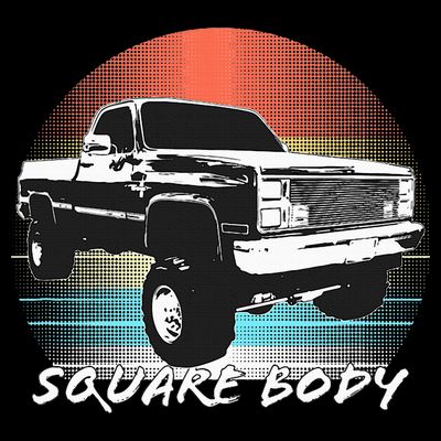 Squarebody Classic Square Body Truck T-Shirt