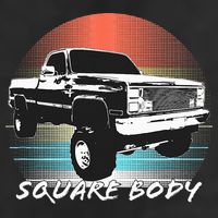 Squarebody Classic Square Body Truck 11oz C Handle Ceramic Mug