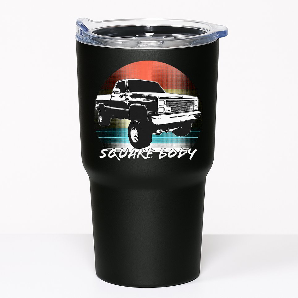 Squarebody Classic Square Body Truck Tumbler
