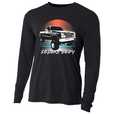 Squarebody Classic Square Body Truck Cooling Performance Long Sleeve Crew