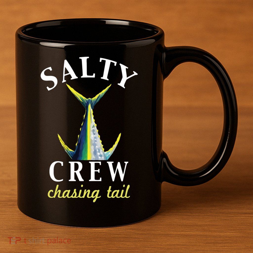 Salty Crew 11oz C Handle Ceramic Mug