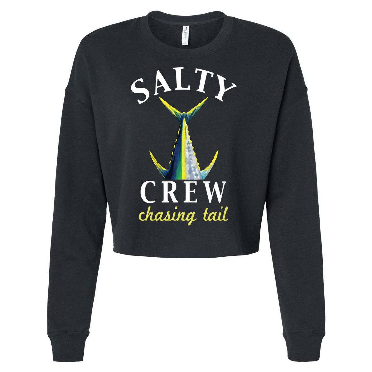 Salty Crew Cropped Pullover Crew