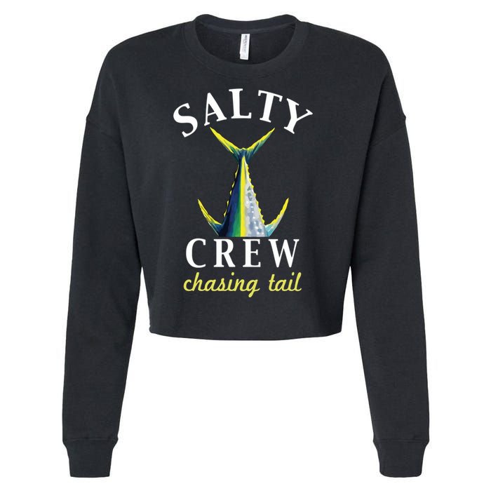 Salty Crew Cropped Pullover Crew