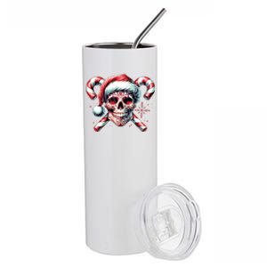 Skeleton Christmas Snarky Christmas Halloween Christmas Stainless Steel Tumbler