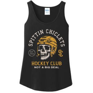 Spittin Chiclets Skull Helmet Ladies Essential Tank