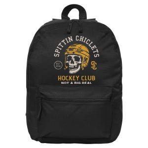 Spittin Chiclets Skull Helmet 16 in Basic Backpack